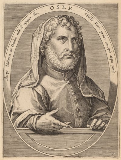 Hosiah od Theodor Galle after Jan van der Straet