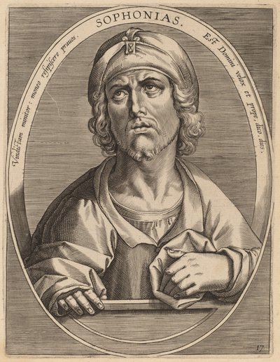 Sophonias od Theodor Galle after Jan van der Straet