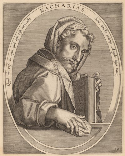 Zaccarias od Theodor Galle after Jan van der Straet