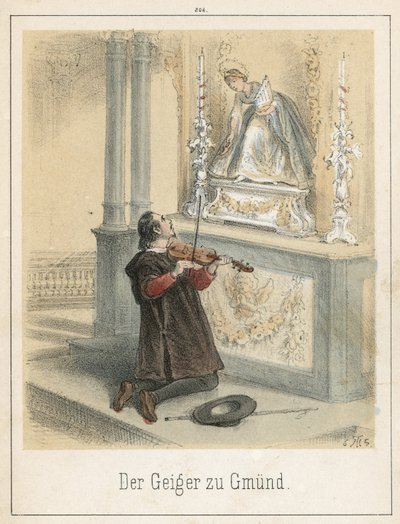 Šumař z Gmundu od Theodor Hosemann