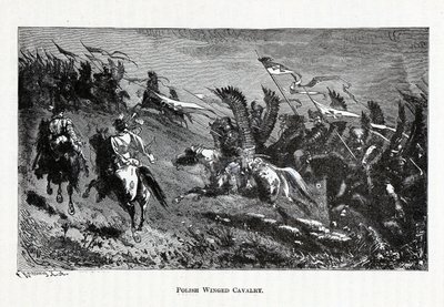 Polská okřídlená kavalérie, 1882 od Theodor Knesing