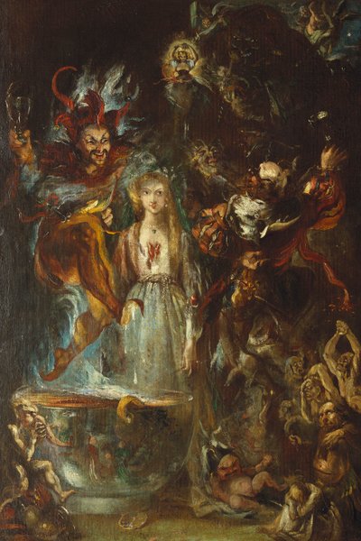 Fantazie založená na Goethově "Faustovi", 1834 od Theodor M. von Holst