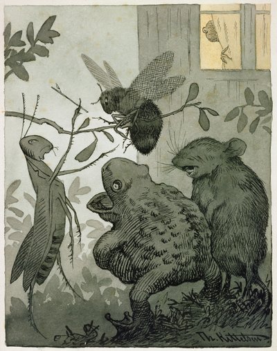 Serenáda od Theodor Kittelsen