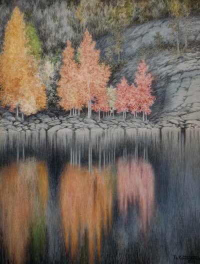 Krvácející osp od Theodor Severin Kittelsen