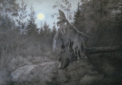 Strašidelné, plazivé, šustivé, rušné od Theodor Kittelsen