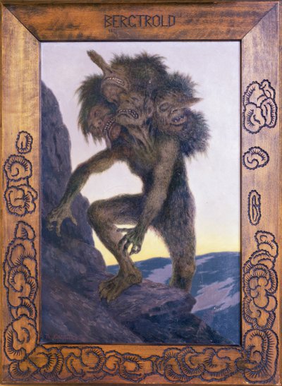 Horský troll od Theodor Kittelsen