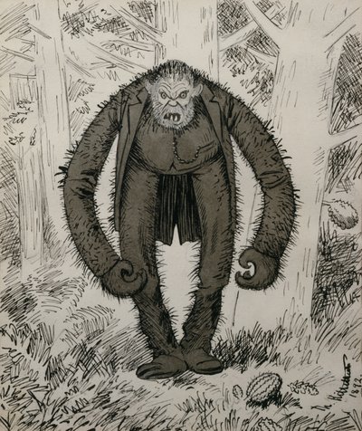 Příroda spala, když byl stvořen od Theodor Kittelsen