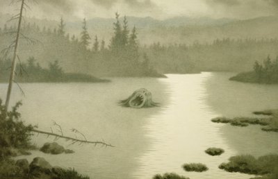 Cams křičí od Theodor Kittelsen