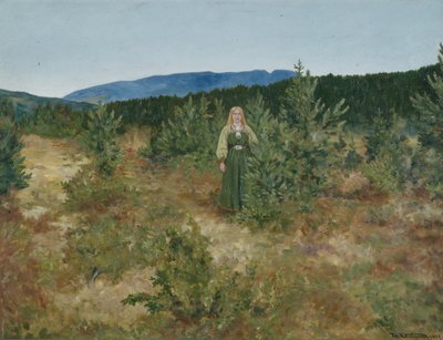 Nymfa (obraz) od Theodor Severin Kittelsen