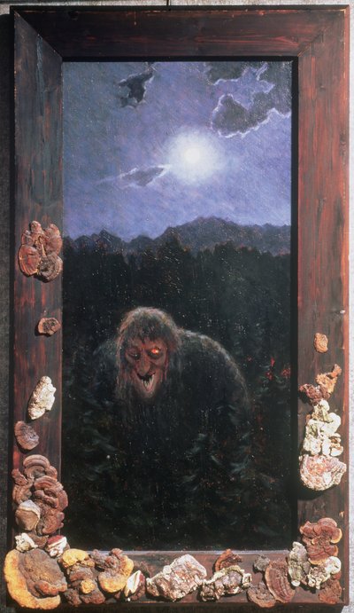 Náš domácí troll (olej na plátně) od Theodor Kittelsen