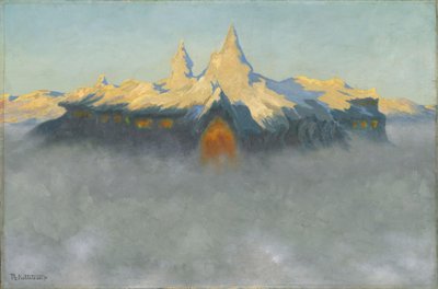 Palác Soria Moria od Theodor Kittelsen
