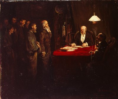 Stávka od Theodor Severin Kittelsen