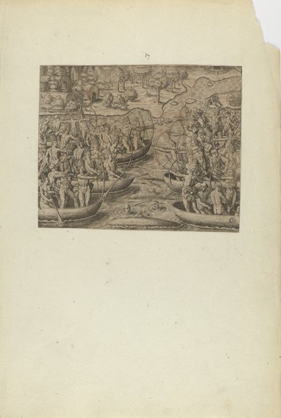(Bez názvu) (z knihy Americae, část třetí) od Theodor de Bry