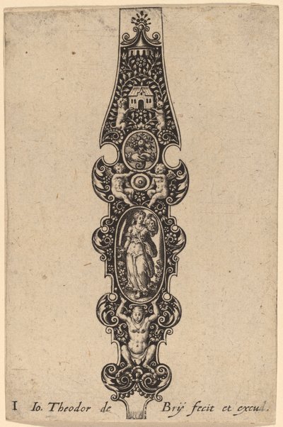 Ornament od Theodor de Bry