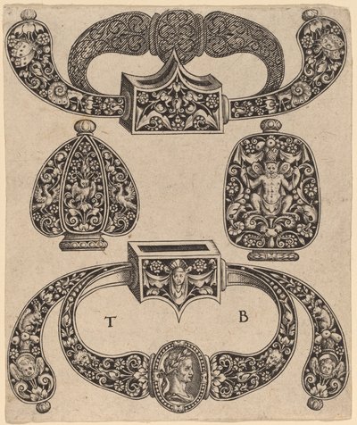 Ornament od Theodor de Bry