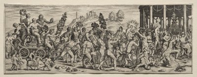 Bacchův triumf od Theodor de Bry