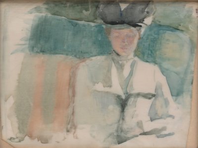 Portrét dámy, ca. 1898. od Theodora W. Thayer