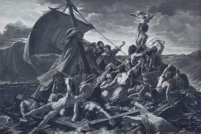 Vor Medúzy (litho) od Theodore (after) Gericault
