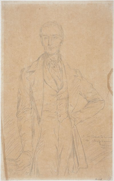Alphonse de Lamartine od Théodore Chassériau