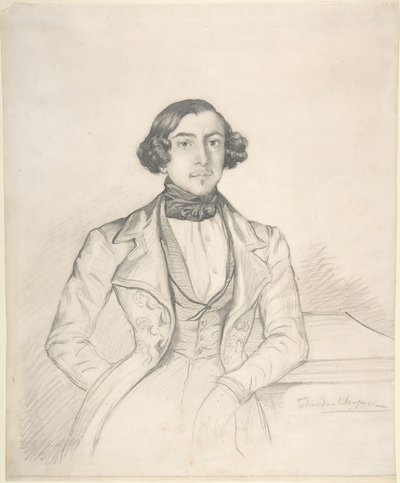 Hrabě Philibert-Oscar de Ranchicourt od Théodore Chassériau