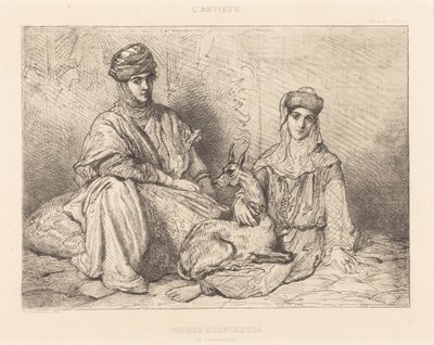 Maurké z Konstantiny od Théodore Chassériau