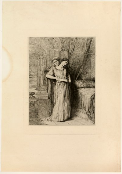 If I Do Die Before Thee, deska osm od Othella od Théodore Chassériau