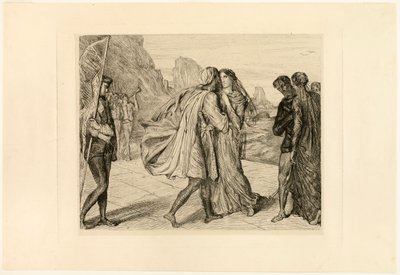 O My Fair Warrior!, deska pět od Othella od Théodore Chassériau
