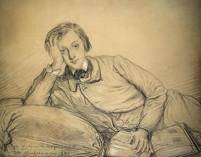Portrét Raymonda de Magnoncourt od Théodore Chassériau