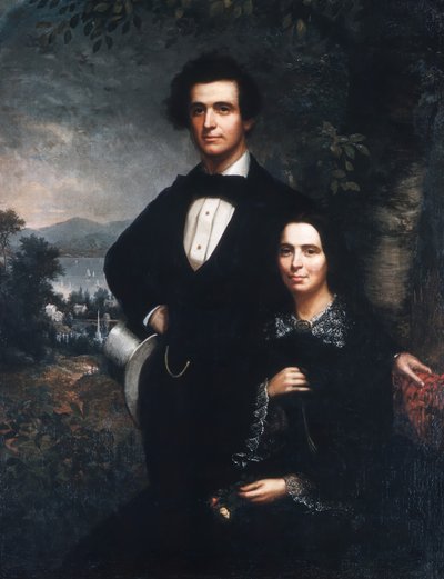 Pan a paní Daniel T. MacFarlan, 1858. od Theodore E. Pine