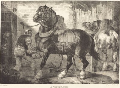 Francouzský podkovář od Theodore Gericault
