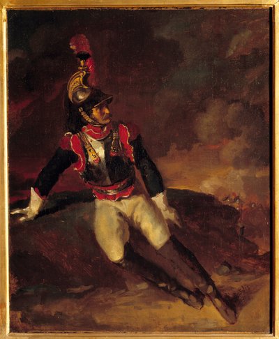 Bitevní loď bolí. Obraz Theodora Gericaulta (1791-1824) od Theodore Gericault