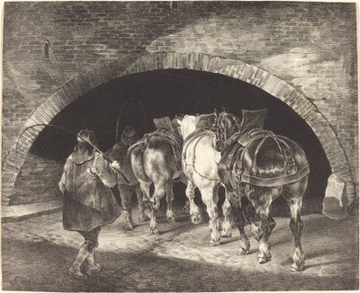 Adelphi Wharf od Theodore Gericault