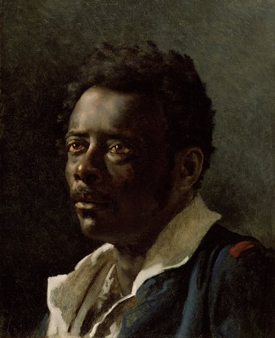 Musta mies (muotokuvatutkimus) od Theodore Gericault
