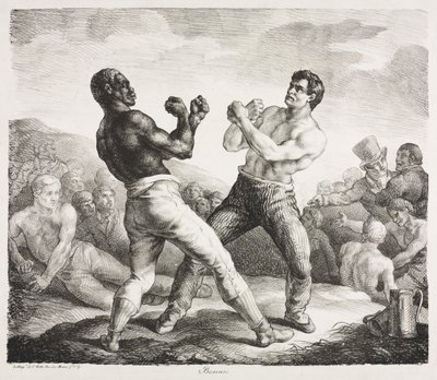 Boxeři od Theodore Gericault