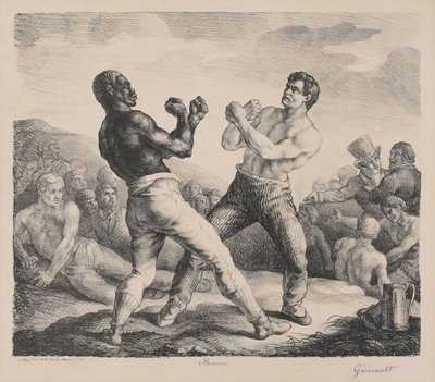 Boxeři (Boxers) od Theodore Gericault