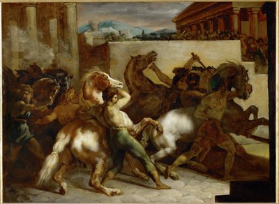 Dostihy v Římě zdarma - Dostihy v Římě... od Theodore Gericault