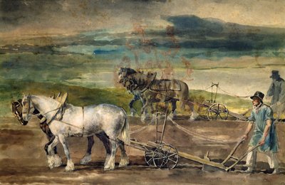 Zemědělští dělníci od Theodore Gericault