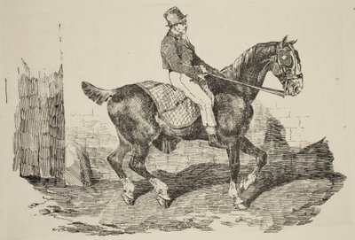 Géricault - Kočárový kůň na palfrénierovi, 1820 od Theodore Gericault
