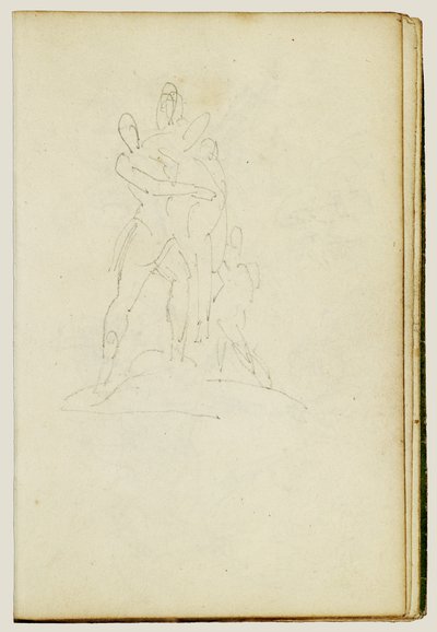 Skupina tří postav od Theodore Gericault