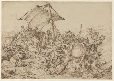 Vůz s trosečníky z fregaty „Médusa“ od Theodore Gericault