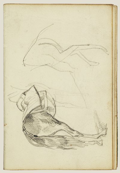Studium koní od Theodore Gericault