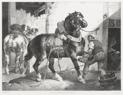 Francouzský kovář (The French Blacksmith) od Theodore Gericault