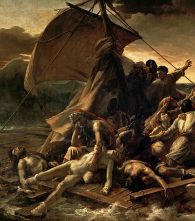 Le Radeau de la Meduse - Vor Medúzy ... od Theodore Gericault