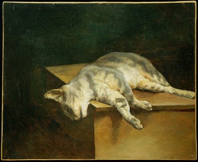 Le chat mort - Mrtvá kočka ... od Theodore Gericault