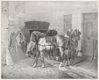 Les Boueux (Uklízeči ulic) od Theodore Gericault