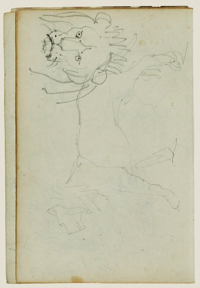 Lví chůze, lví tvář od Theodore Gericault