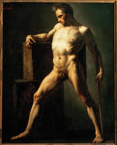 Mužský akt od Theodore Gericault
