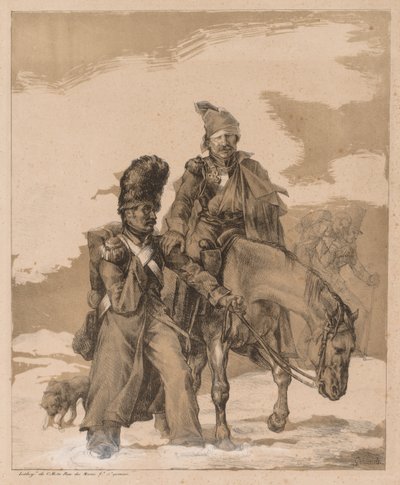 Návrat z Ruska, c. 1818. od Theodore Gericault