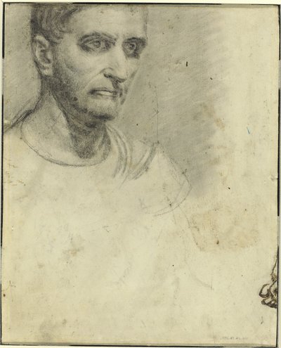 Studie člověka [verso] od Theodore Gericault
