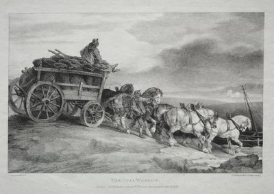 Uhelný vagón od Theodore Gericault